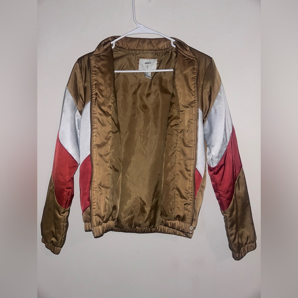 Colorblock Bomber Jacket - Picture 4 of 4